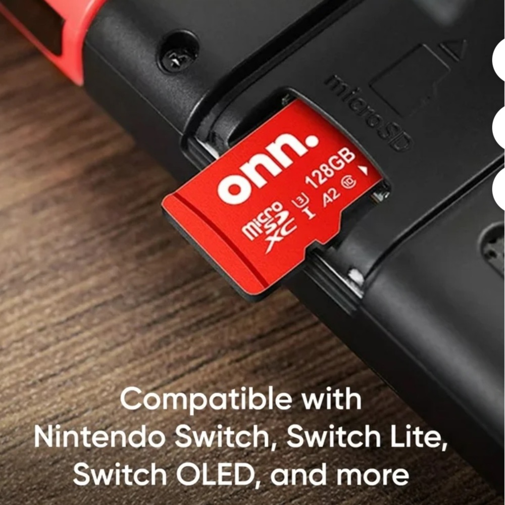 Onn Nintendo Switch 128gb Micro Card SD - Picture 7 of 8
